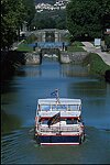 Bateau-Peniche "Marguerite de Bourgogne" sur le Canal de Bourgogne ý Dijon