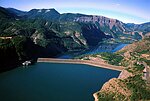 Lac de Serre PonÁon : le barrage