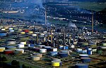 Zone industrielle du Havre - zone des raffineries