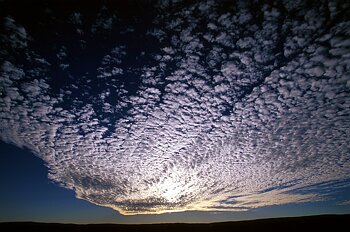 Auvergne - Cantal -  Alto cumulus