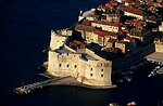 Dubrovnik, le fort st Jean la plus importante forteresse de la ville (13 Ëme siecle)