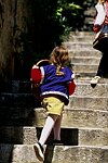 Dubrovnik, ruelle et enfant
