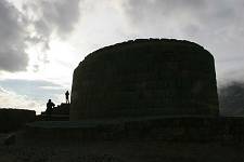 Ecuador - Canar - Ingapirca Incas Ruines
le temple central (temple de la lune)