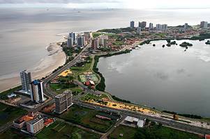 Brasil - Maranhão state - city of Sao Luis *** Bresil - Maranhão - Sao Luis - zone pres de la Lagune